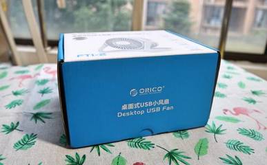 炎炎夏日不爱空调只爱它？ORICO桌面式USB小风扇开箱体验